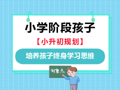 小学阶段是培养孩子终身学习思维的最佳阶段！重庆小升初规划老师经验建议